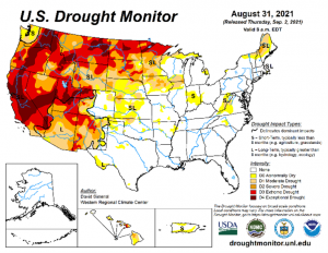 Drought conditions improves a bit in some areas