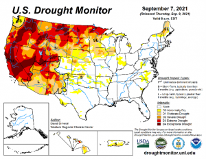 Drought conditions improves a bit in some areas