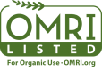 OMRI Listed products are allowed for organic use