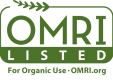 OMRI Listed products are allowed for organic use