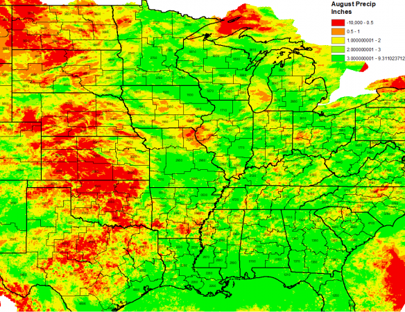 august 2022 precipitation to date